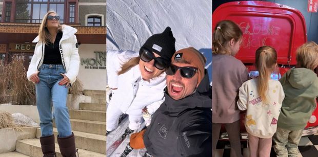 Agnieszka Kaczorowska relacjonuje wypad w góry z Marcinem Rogacewiczem i gromadką pociech: "To był DOBRY CZAS" (ZDJĘCIA)