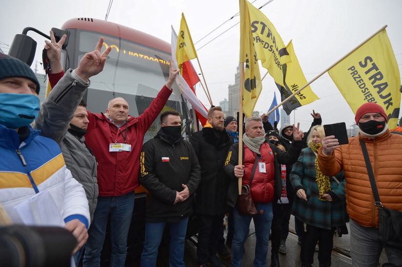 Przedsiębiorcy protestują razem ze Strajkiem Kobiet