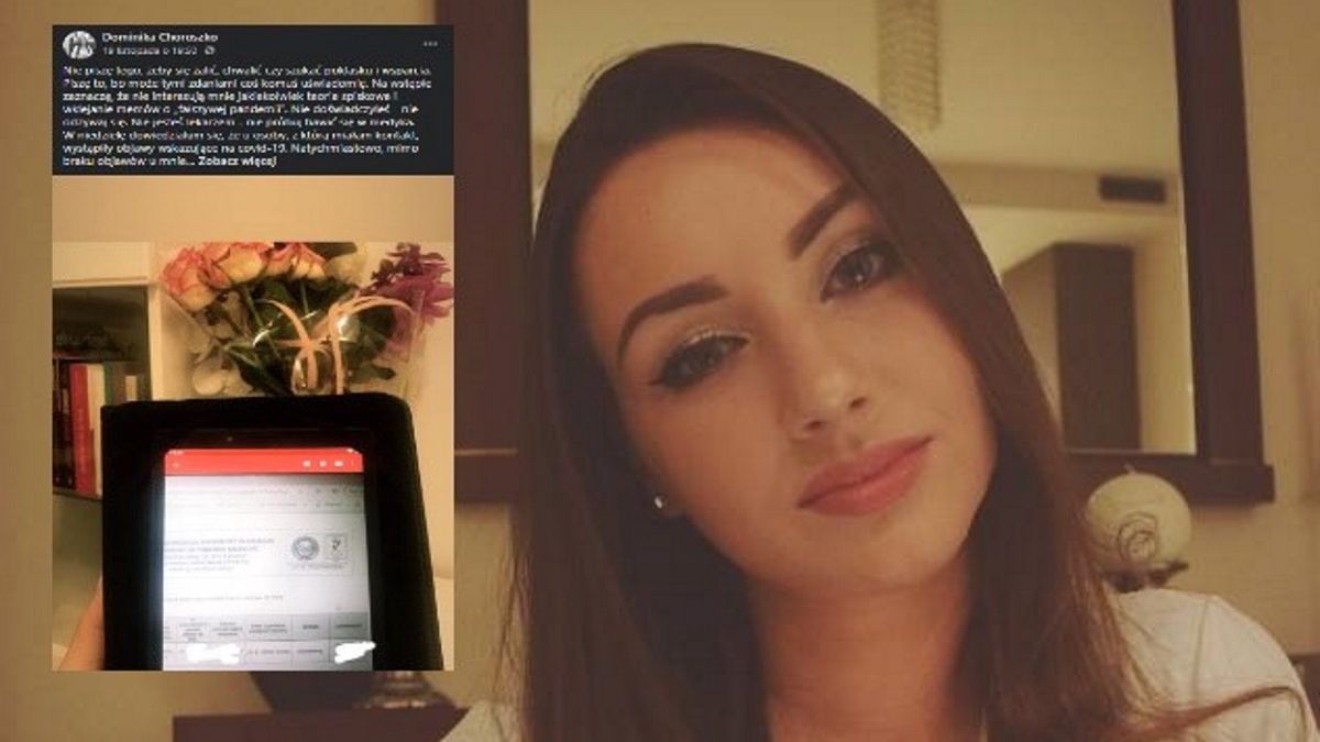 Dziennikarka zakaziła się koronawirusem