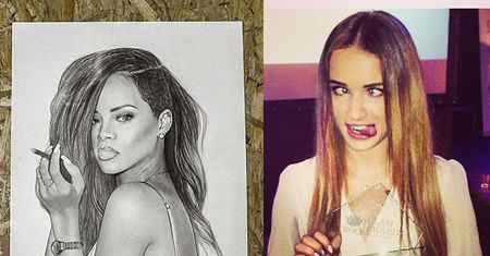 Maffashion namalowała Rihannę... MA TALENT? (FOTO)
