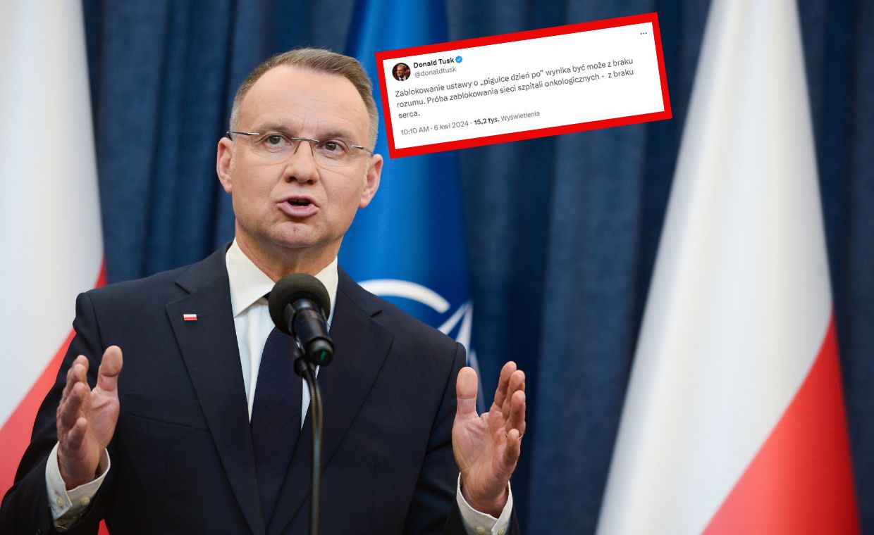 Donald Tusk skomentował decyzję Andrzeja Dudy dot. ustawy o Sieci Onkologicznej