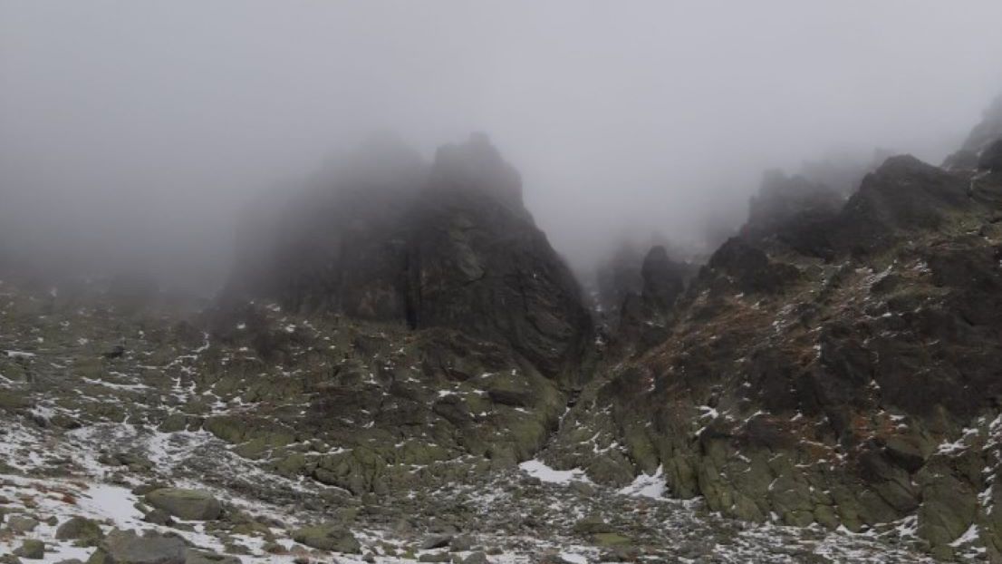 Zdjęcie z akcji poszukiwawczej Horskiej záchrannej služby 