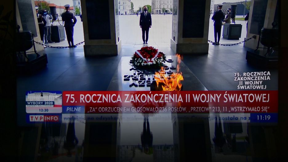75. rocznica zakończenia II wojny światowej. Andrzej Duda złożył kwiaty przy Grobie Nieznanego Żołnierza