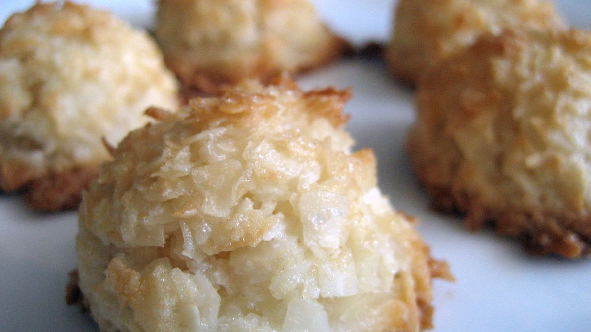 Idealne kokosanki to te z chrupiącą skórką i miękkim wnętrzem