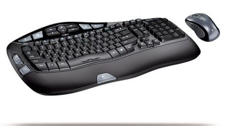 Falista klawiatura Logitecha 1