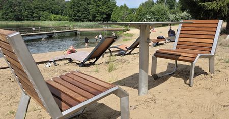 Wielkie zmiany nad jeziorem Grodno. Powstaje nowa przestrzeń do wypoczynku
