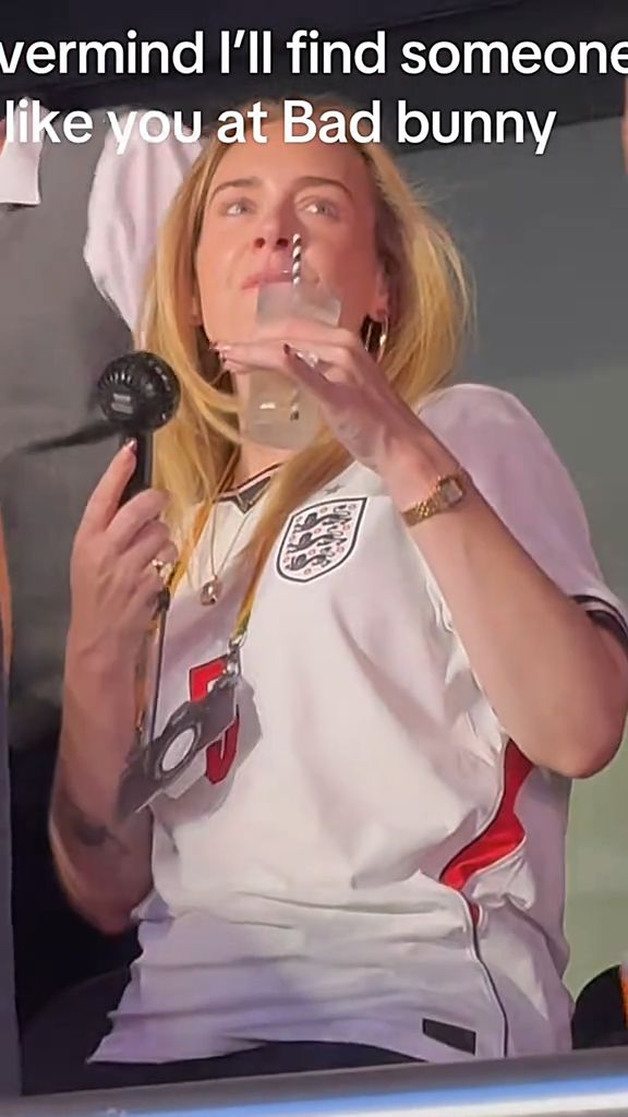 Adele na koncercie Bad Bunny'ego