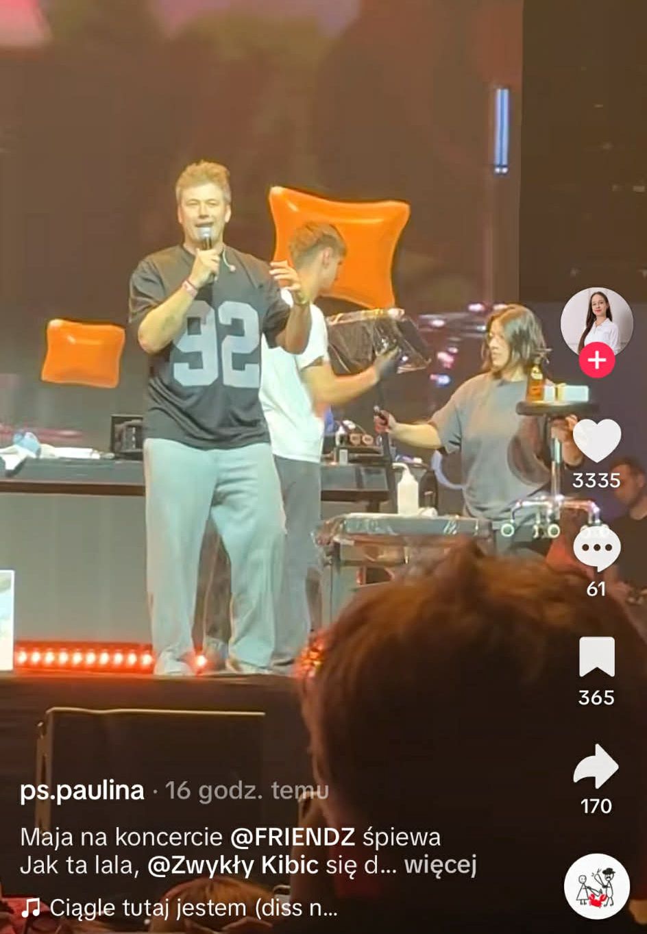 Maja Mecan na koncercie FRIENDZ