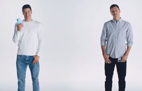 Robert Lewandowski promuje aplikację Huawei Phone Clone