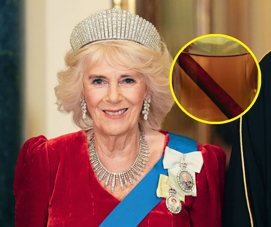 Królowa uwielbia herbatę cynamonową