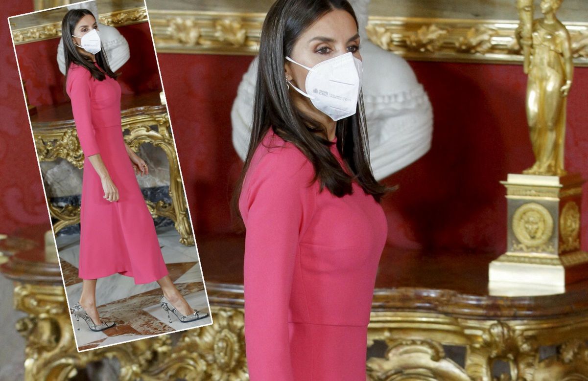 49-letnia Letizia znów zadała szyku. Tylko spójrzcie na jej buty. Odważnie!