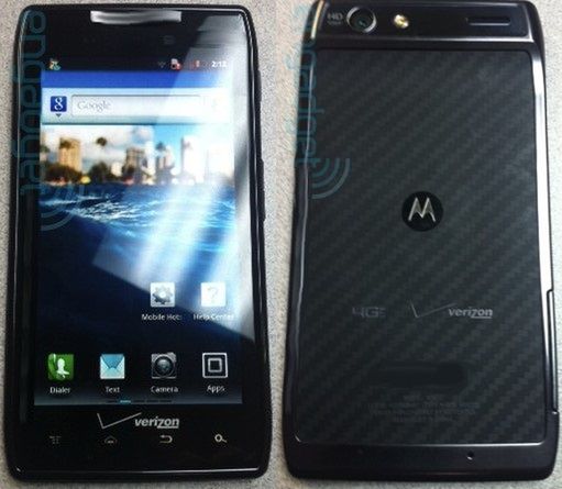 Motorola Milestone RAZR | engadget.com