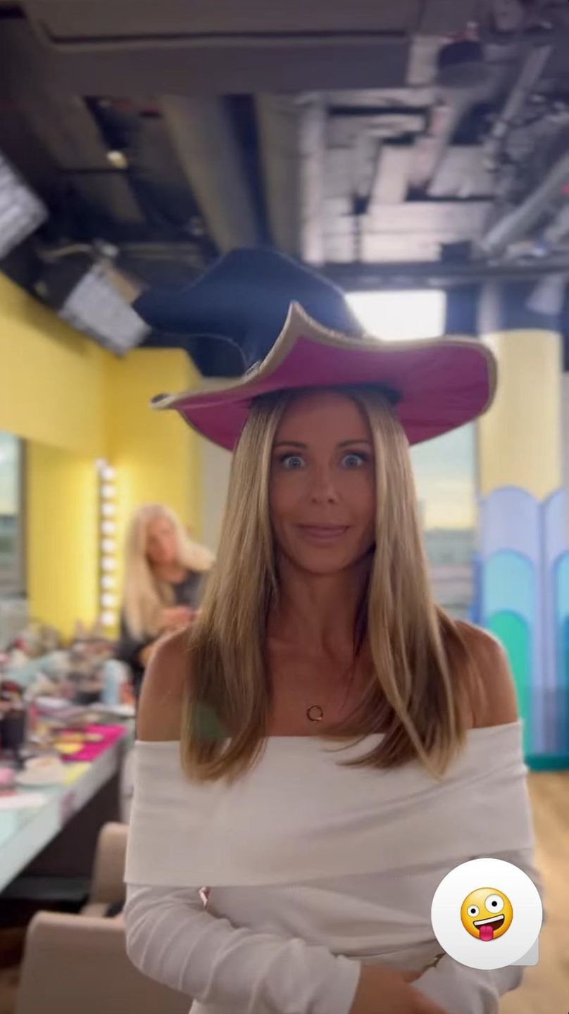 Małgorzata Rozenek na planie "Dzień dobry TVN"