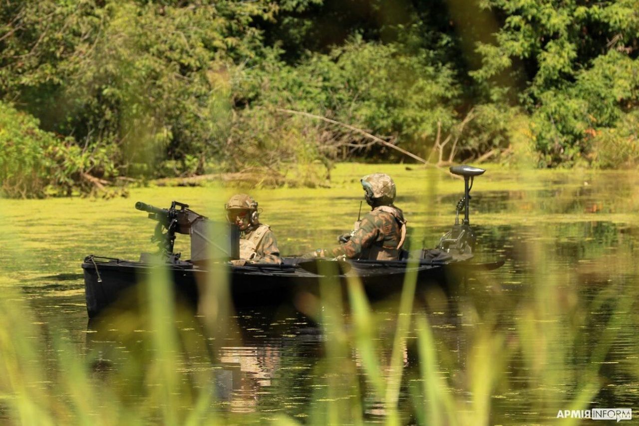 Poloz-M16 podczas testów w terenie