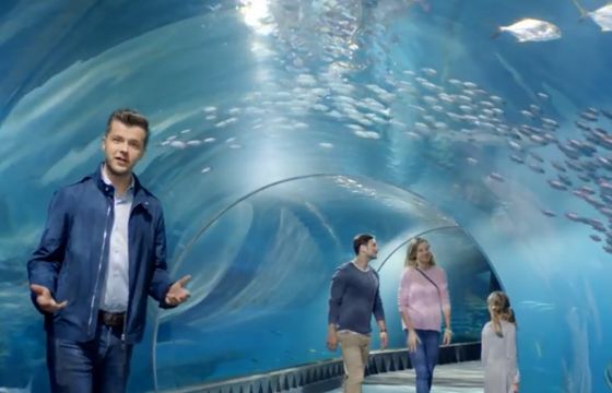 Radosław Kotarski i ławice ryb w reklamie konta Profit w Banku Millennium (wideo)