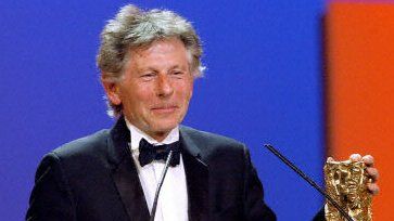 Roman Polański z nagrodą Cezara za "Pianistę"