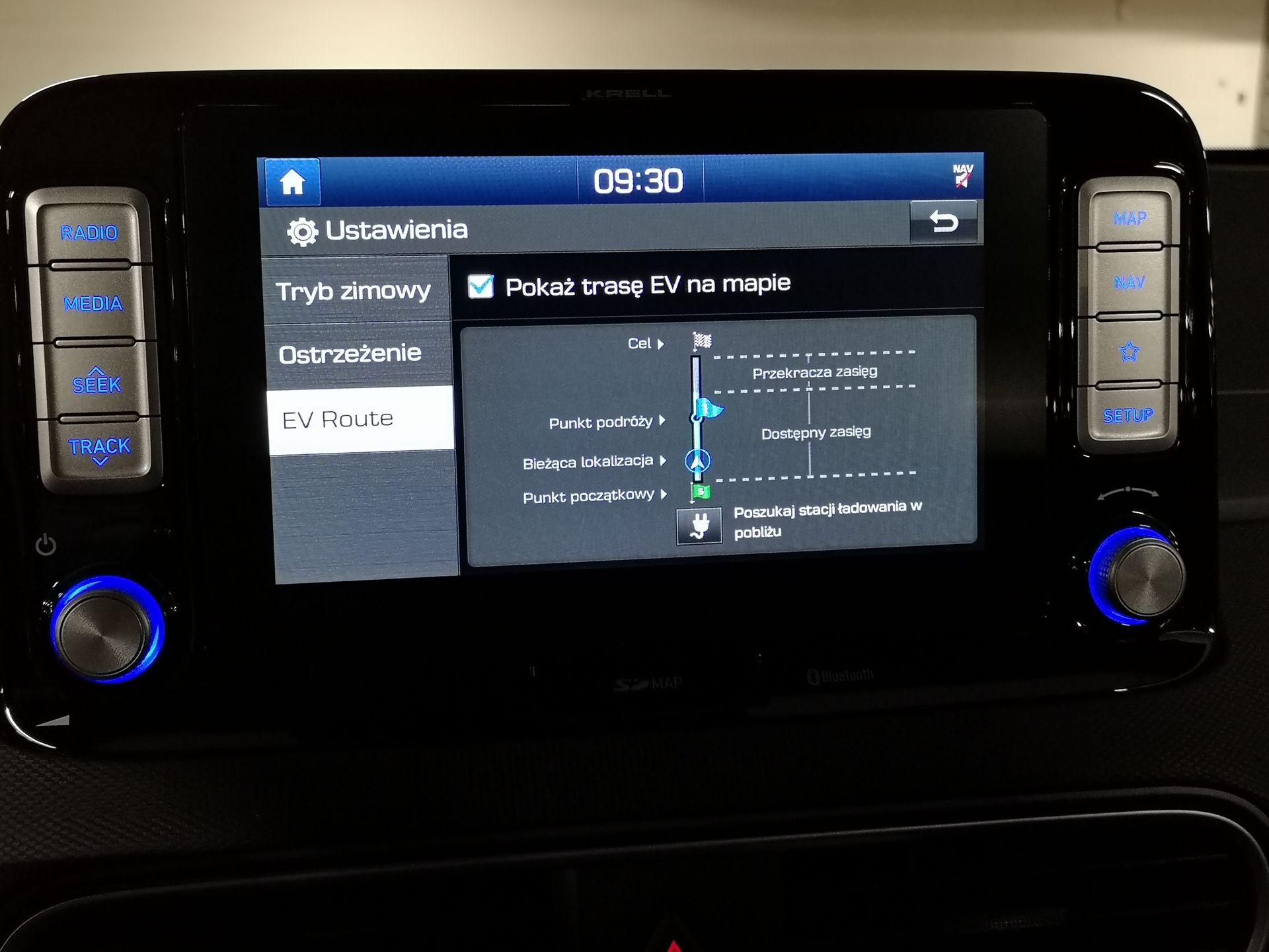 Hyundai Kona Electric: System zarządzania energią oraz audio Krell 21