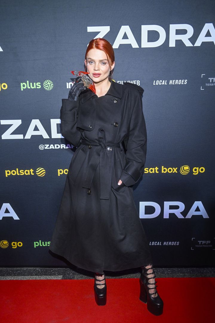 Margaret na premierze filmu "Zadra" 