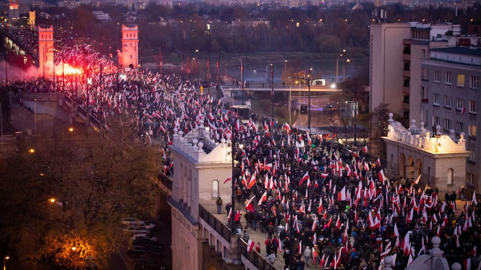 Warszawa. Marsz Niepodległości w 2019 r.