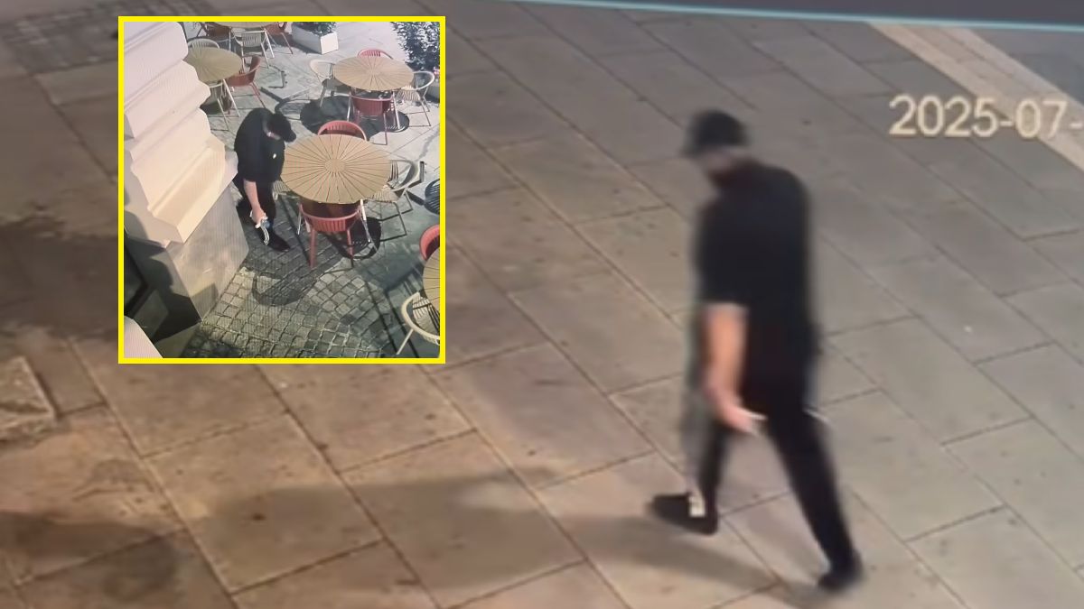 Mężczyzna rozlał substancję odstraszającą dziki