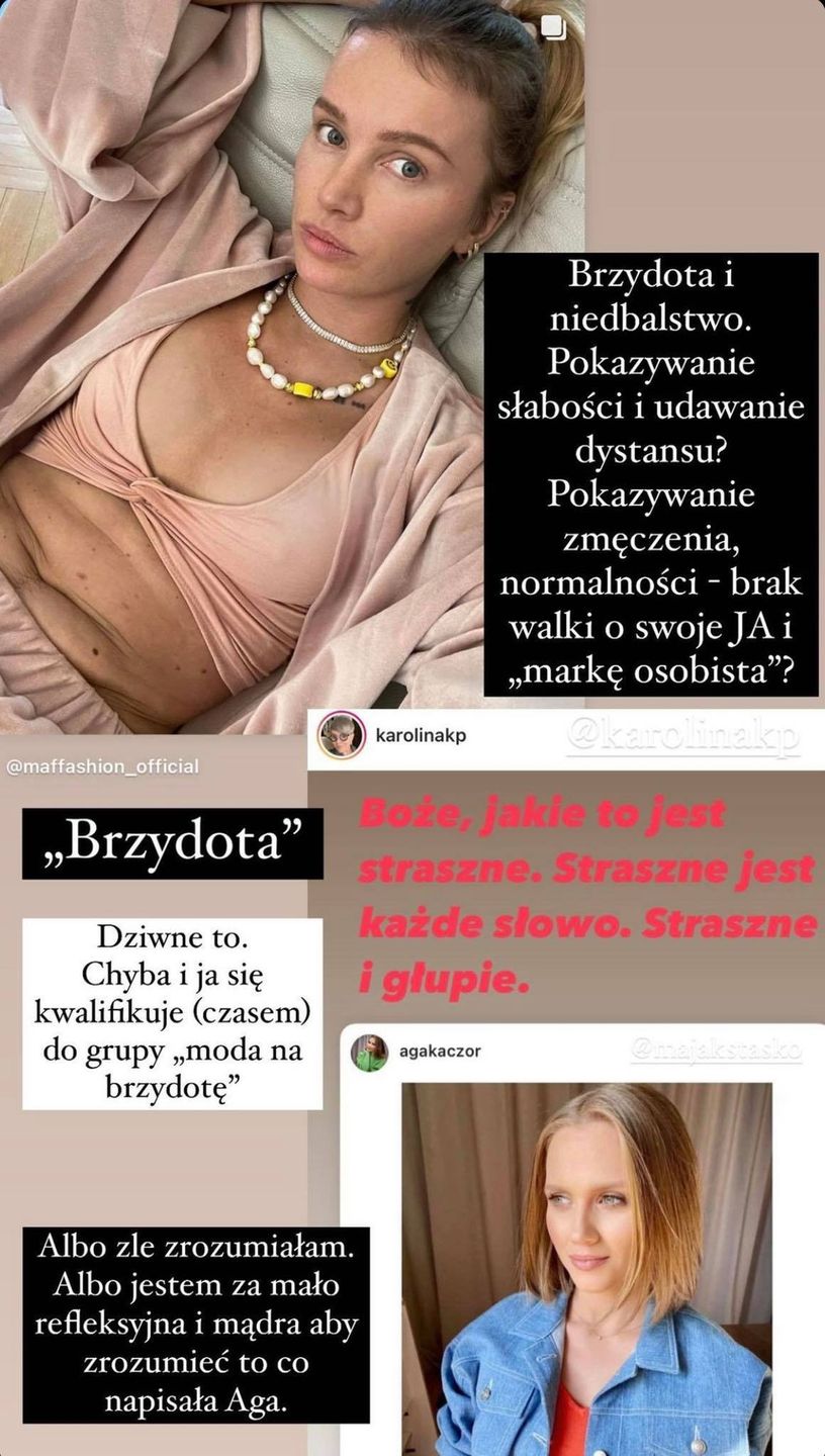 Celebrytki komentują wpis Agnieszki Kaczorowskiej