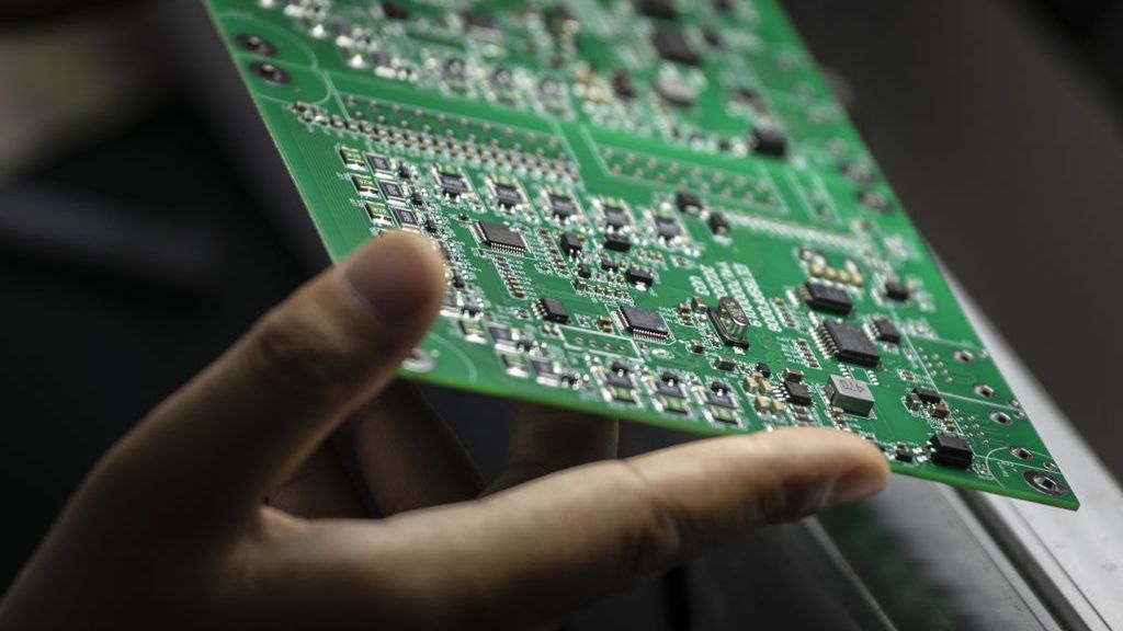 Linia do produkcji płytek scalonych