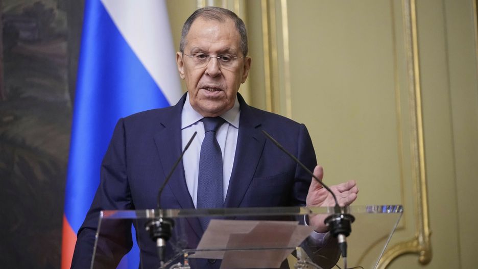 Archiwum zagraniczne East News 2025-03
Russian Foreign Minister Sergey Lavrov speaks during a joint news conference with Zimbabwe's Minister of Foreign Affairs and International Trade Amon Murwira following their talks in Moscow, Russia, Thursday, March 6, 2025. (AP Photo/Pavel Bednyakov, Pool)
Pavel Bednyakov