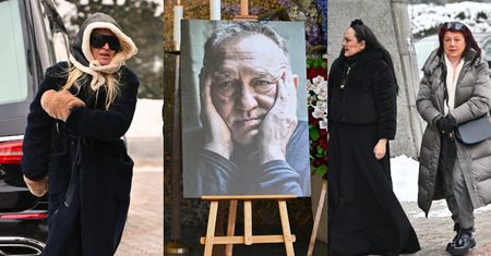Pogrzeb Michała Urbaniaka. Jazzmana żegnają córki, była żona i przyjaciele z branży artystycznej (ZDJĘCIA)