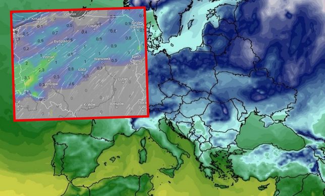 Burze śnieżne, a następnie dwucyfrowy mróz. Do Polski wkracza zima