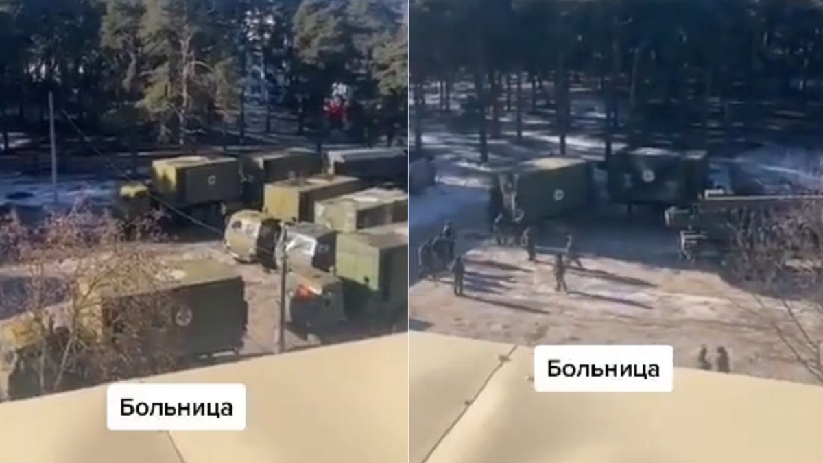 Szpital polowy na granicy z Ukrainą 