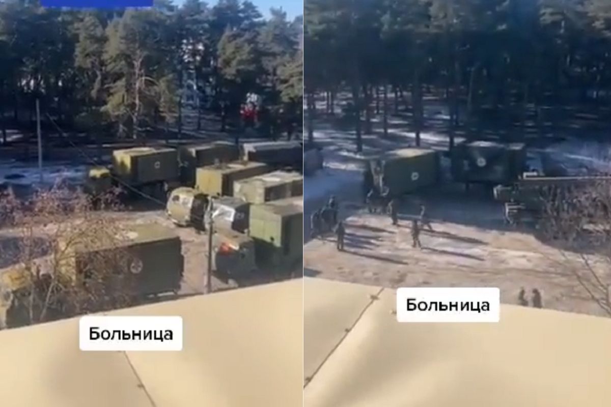 Rosjanie rozstawili szpital polowy. Do granicy z Ukrainą tylko 5 km