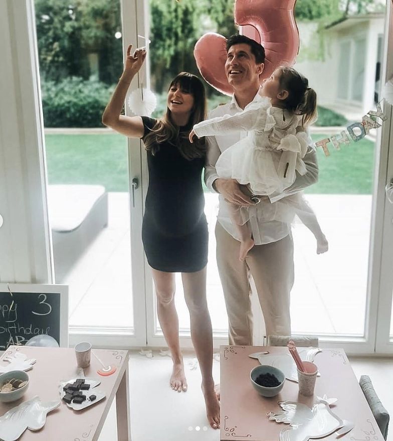 Anna Lewandowska wspomina poród Laury