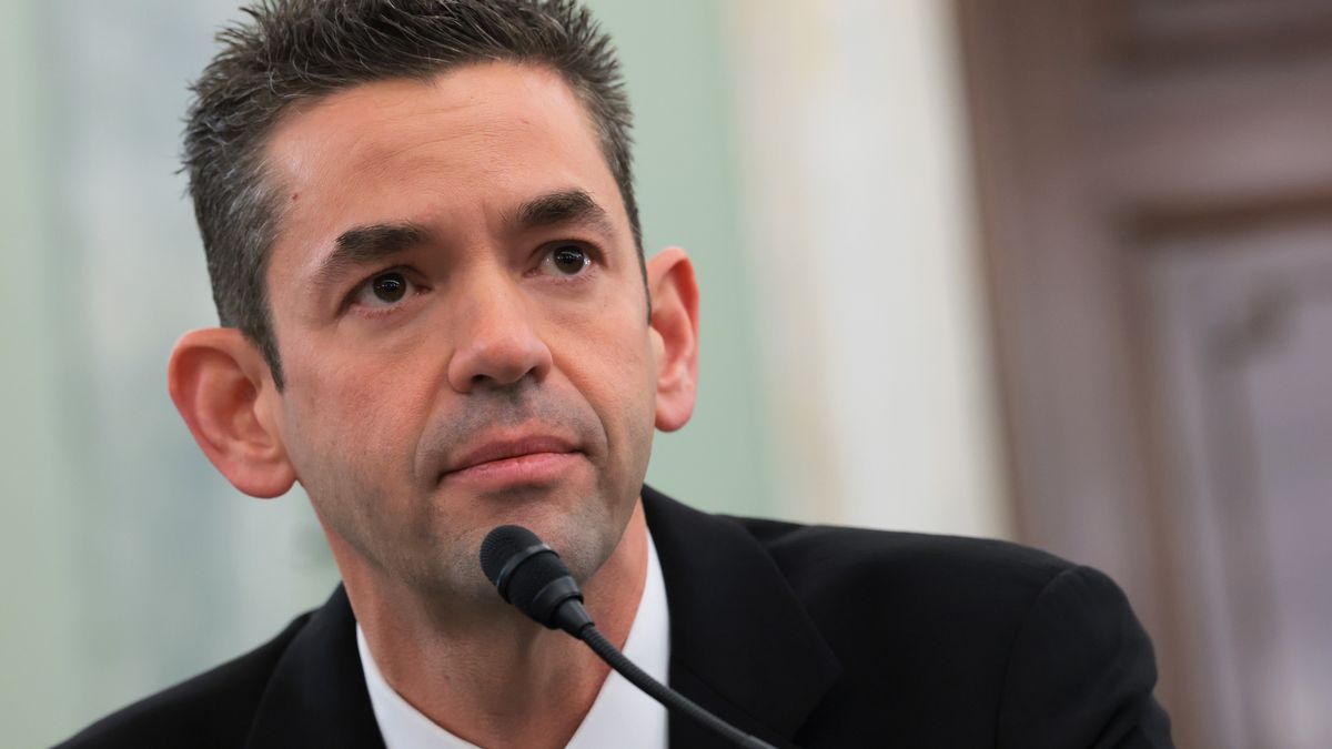 WASHINGTON, DC - DECEMBER 03:  Jared Isaacman, U.S. President Donald Trump's nominee to be National Aeronautics and Space Administration (NASA) Administrator, testifies during his confirmation hearing in the Russell Senate Office Building on Capitol Hill on December 3, 2025 in Washington, DC. Isaacman, a billionaire entrepreneur and close associate of SpaceX CEO Elon Musk, faces a rare second confirmation hearing before the Senate Commerce, Science and Transportation Committee. (Photo by Anna Moneymaker/Getty Images)