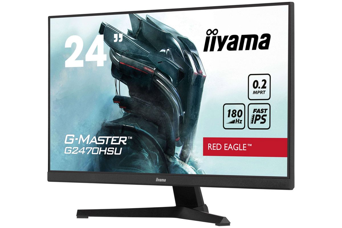 iiyama G-Master GB2470HSU-B6 Red Eagle front