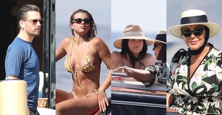 Rodzina Kardashianów wypoczywa przed 22. urodzinami Kylie Jenner na luksusowym jachcie we Włoszech (ZDJĘCIA)