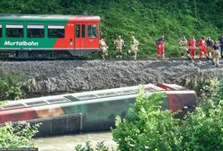 Austria. Wypadek pociągu w Alpach. Są ranni