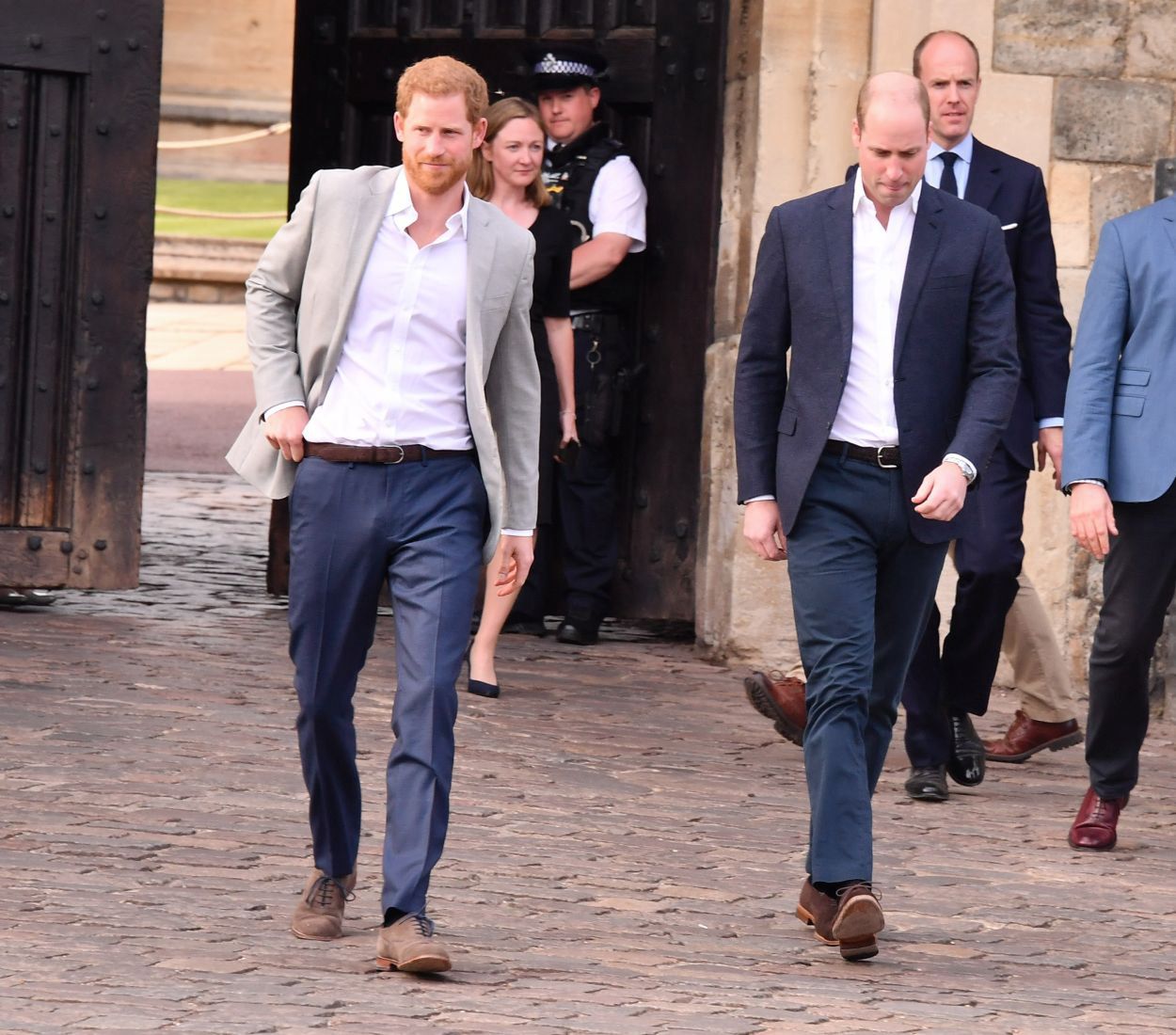 Książę Harry i książę William