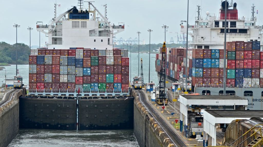 Barro Colorado Island
Big vessel crossing the Panama Canal. (Photo by: Kike Calvo/Universal Images Group via Getty Images)
Kike Calvo
barrocoloradoisland, cargo, containers, panamacanal, vessel