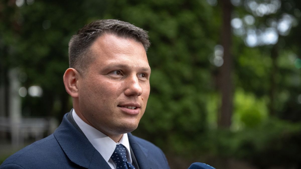 Sławomir Mentzen, lider Konfederacji.