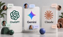 ChatGPT traci udziały. Gemini i Claude ze wzrostami