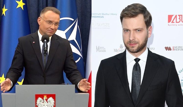 Dziennikarz TVN24 zakpił z Andrzeja Dudy 