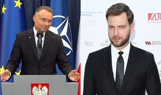Dziennikarz TVN24 ZAKPIŁ z Andrzeja Dudy: "Mam nadzieję, że prezydent chociaż sam siebie rozumie"