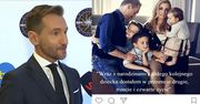 Kraśko o "ciąży" żony: "Przez moment też zrozumiałem, że rodzina się powiększy. Bardzo się ucieszyłem"