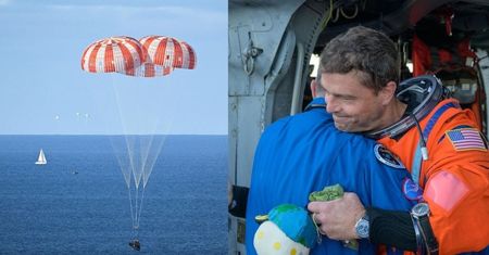 Astronauci są już na Ziemi. NASA pokazała pierwsze zdjęcia
