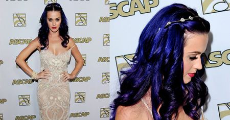 Katy Perry z fioletowymi włosami! (FOTO)