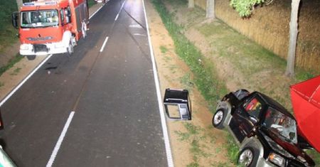 Mazowieckie. Chciał pomóc pijanemu kierowcy. 36-latek nie żyje