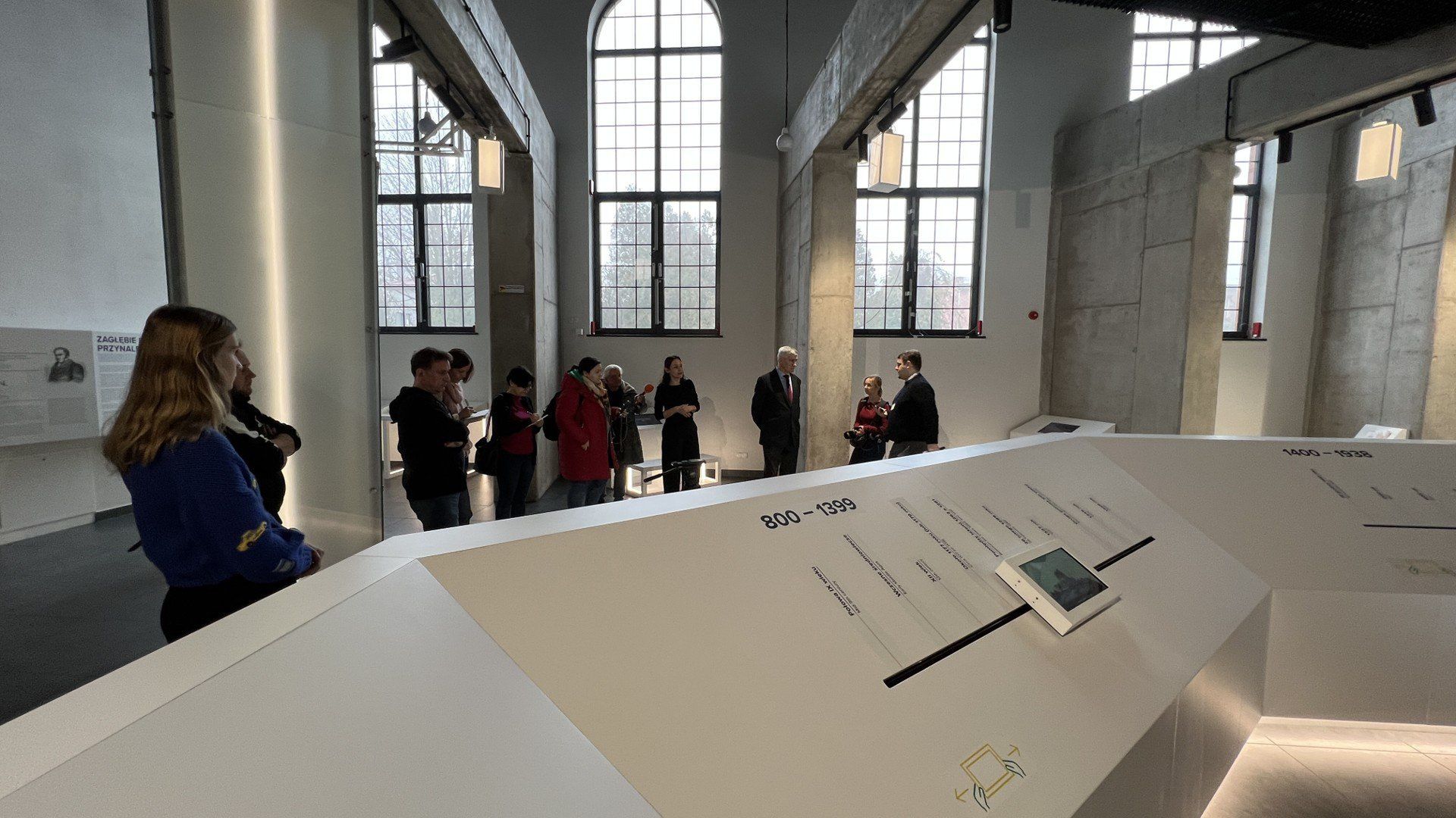 Tak prezentuje się nowa ekspozycja "Górnicza tożsamość Zagłębia&#34;, która powstała w Postindustrialnym Centrum Zagłębiowskiego Górnictwa Węglowego w Muzeum Saturn w Czeladzi