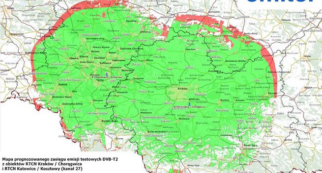 Telewizja Polska i Emitel testują emisję telewizji naziemnej w standardzie DVB-T2