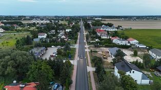 Trwa przebudowa DW553 między Różankowem a Łubianką. Kiedy zakończą się prace?