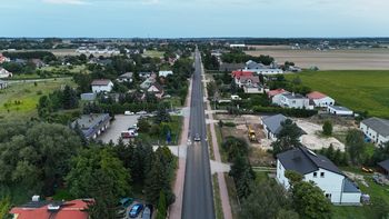 Trwa przebudowa DW553 między Różankowem a Łubianką. Kiedy zakończą się prace?
